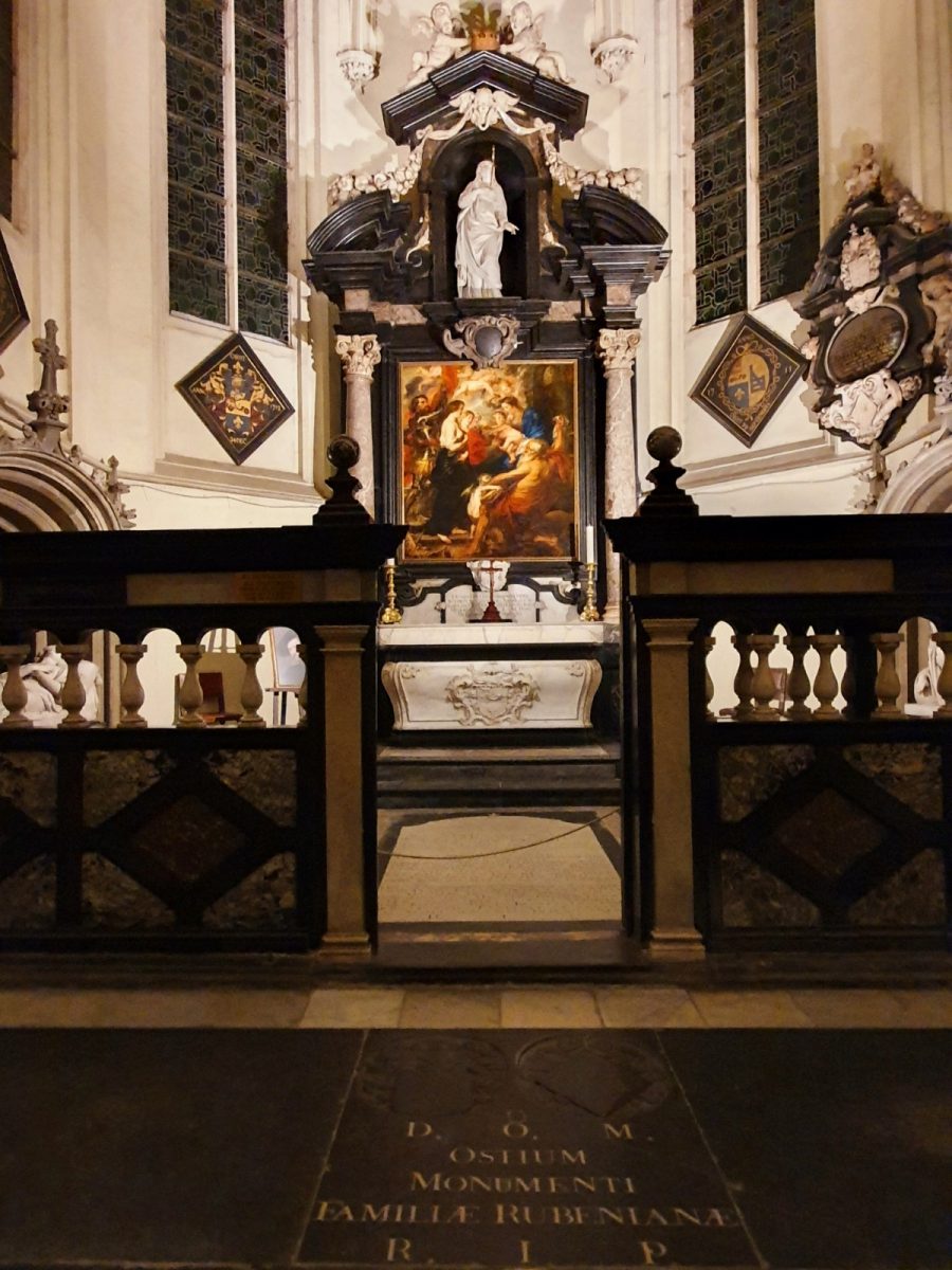 Rubens grafkapel in de Sint-Jacobskerk in Antwerpen