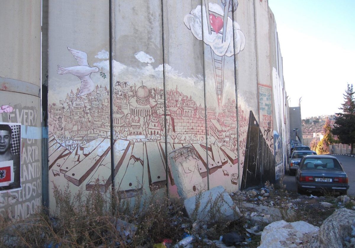 De Apartheidsmuur in Palestijns bezet gebied